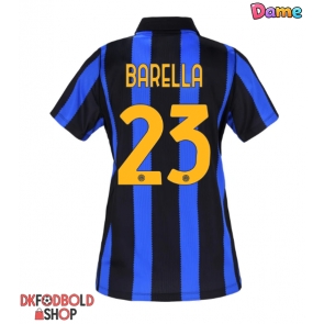 Inter Milan Nicolo Barella #23 Hjemmebanetrøje Dame 2026-27 Kort ærmer Inter Milan Nicolo Barella #23 Hjemmebanetrøje Dame 2026-27 Kort ærmer